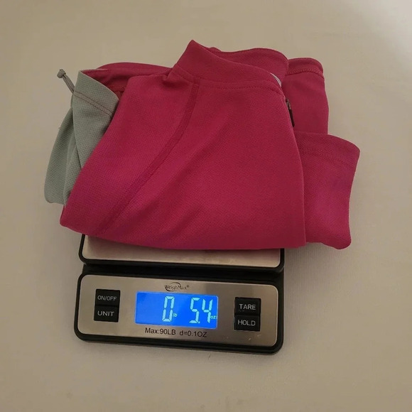 L.L. Bean Pink Quarter Zip Athletic Polo Shirt sz M - Picture 9 of 9